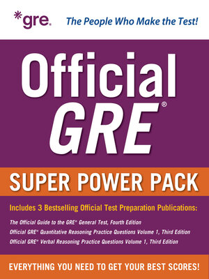 cover image of Official GRE Super Power Pack
